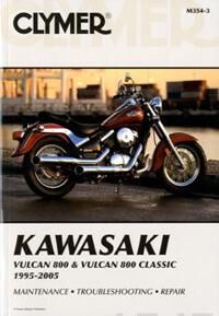 Kawasaki Vulcan 800 & Vulcan 800 Classic Motorcycle (1995-2005) Service Repair Manual Av Haynes Publishing