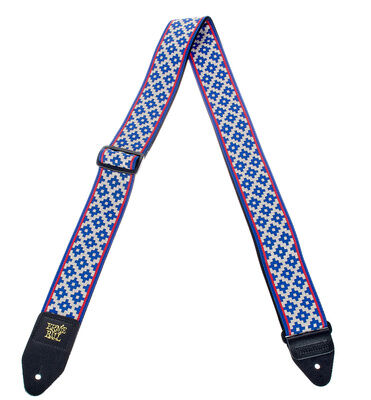 Ernie Ball Blå Crux Jacquard Strap