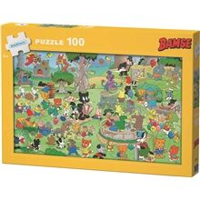 Bamse Puslespill Bamse 100 Deler