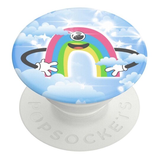 POPSOCKETS PopGrip - Happy Rainbow - Stativ og Grep