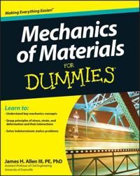 Mechanics Of Materials For Dummies Av James H. Allen