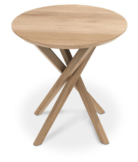 Ethnicraft Mikado sidebord 50 x 50 cm Oak wax oil