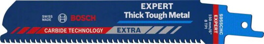 Bosch S 955 CHC Expert Tigersågblad for Tykt Metall - 3-pakning Bosch S 955 CHC Expert Tigersågblad for Tykt Metall - 3-pakning