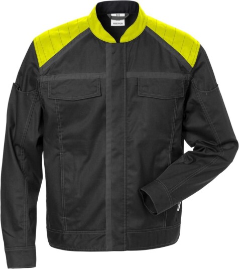 Fristads Jacka 4555 Stfp Svart/hivis Gul 3xl Fristads Jacka 4555 Stfp Svart/hivis Gul 3xl