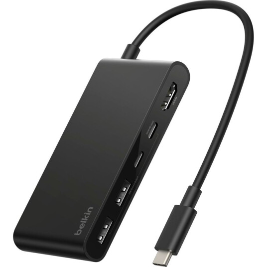 Belkin CONNECT USB C 5 i 1 dokkingstasjon USB C HDMI