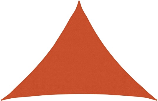 vidaXL Solseil Oransje 7 x 5 x 5 m HDPE