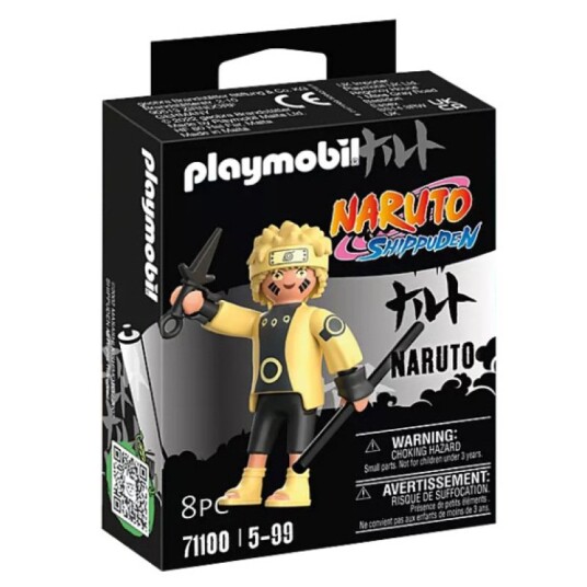 PLAYMOBIL Naruto Shippuden 8 Deler Naruto 71100