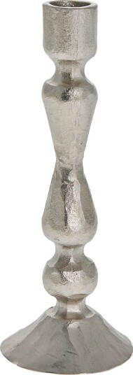 Lene Bjerre Ingrid Candlestick 4X4X12 Cm. Silver SILVER 4X 12X 4 cm
