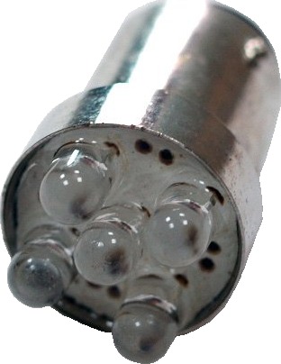 Pære Bajonett Eco LED BA15D 12V Pære Bajonett Eco LED BA15D 12V