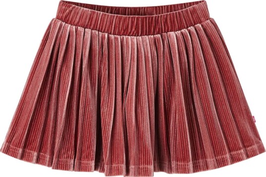 Plissert skjørt for barn medium rosa 116