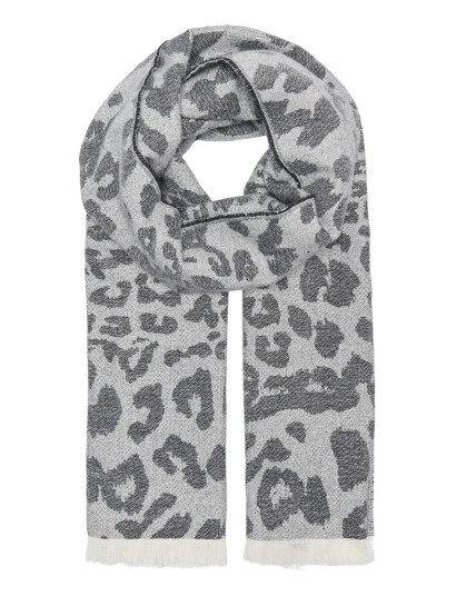 Kids Only Kogbrina Life Pattern Soft Scarf Cp Acc - Grey - ONE SIZE Kids Only Kogbrina Life Pattern Soft Scarf Cp Acc - Grey - ONE SIZE