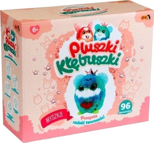 Kreativt Sett Plushie-Doodles 96 Deler Mus