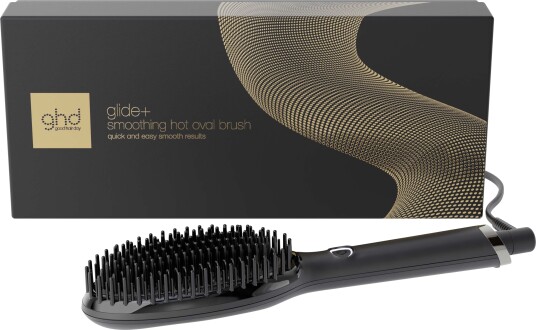 ghd Glide+ Smoothing Hot Brush   Black
