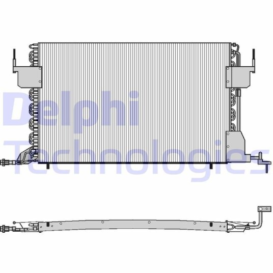 Kondensator DELPHI TSP0225021 Kondensator DELPHI TSP0225021