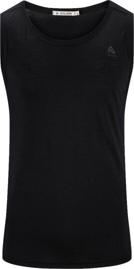 Aclima Men"s Lightwool 140 Singlet V2 Jet Black S Aclima Men"s Lightwool 140 Singlet V2 Jet Black S