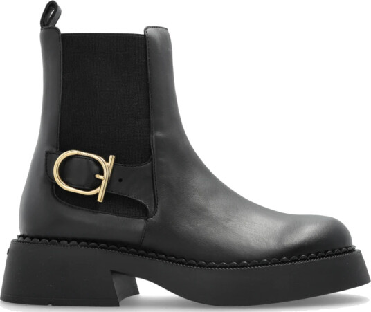 Ferragamo Dame Sko Svart 39 EU,