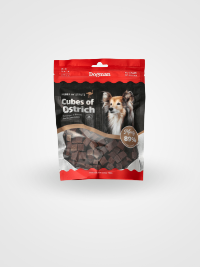 Dogman Strutsekuber 300 G