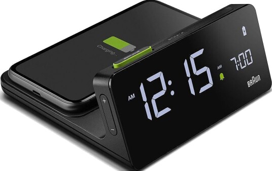 Braun Braun Alarm Clock Black Braun Braun Alarm Clock Black