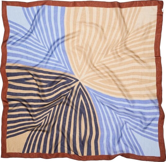Becksöndergaard Silkeskjerf Graphilia Taby Sia Scarf Flerfarget Becksöndergaard Silkeskjerf Graphilia Taby Sia Scarf Flerfarget