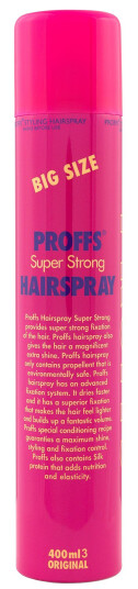 PROFFS STYLING Original Super Strong Hairspray 400 ml PROFFS STYLING Original Super Strong Hairspray 400 ml