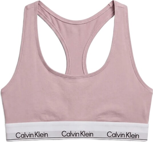 Calvin Klein Unlined Bralette Pink L