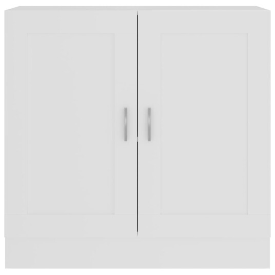 vidaXL Bokhylle hvit 82,5x30,5x80 cm sponplate vidaXL Bokhylle hvit 82,5x30,5x80 cm sponplate