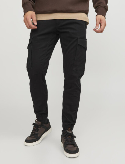 Jack & Jones Jpstpaul Flake Cargo Noos - Black - 27 x 30