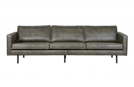 BePureHome - Rodeo 3-pers sofa i øko-skinn - Army