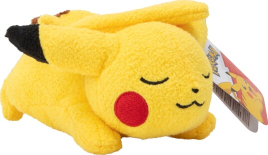 Pokemon Pokemon Sovende Plysj 12cm Pikachu Cdu Yellow One Size Pokemon Pokemon Sovende Plysj 12cm Pikachu Cdu Yellow One Size
