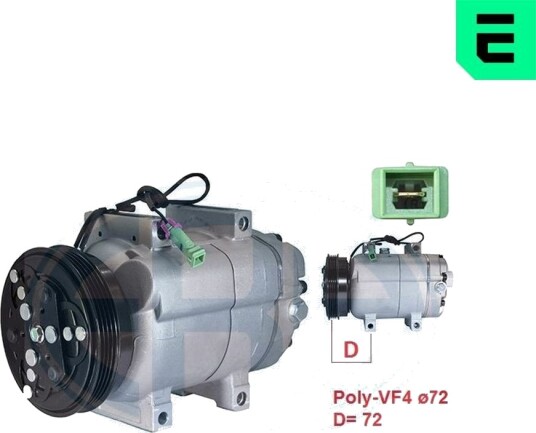 AC-kompressor ERA 670087