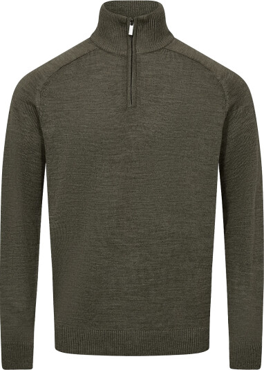 Bruun & Stengade Bs Pelle Regular Fit Knitwear Khaki green L