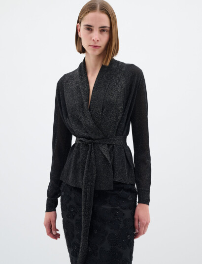 InWear Thaniiw Short Cardigan - Black - L