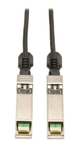 TRIPP LITE Eaton Tripp Lite Series SFP+ 10Gbase-CU Passive Twinax Copper Cable, SFP-H10GB-CU5M Compatible, Black, 5M (16.4 ft.) - direktekoblingskabel