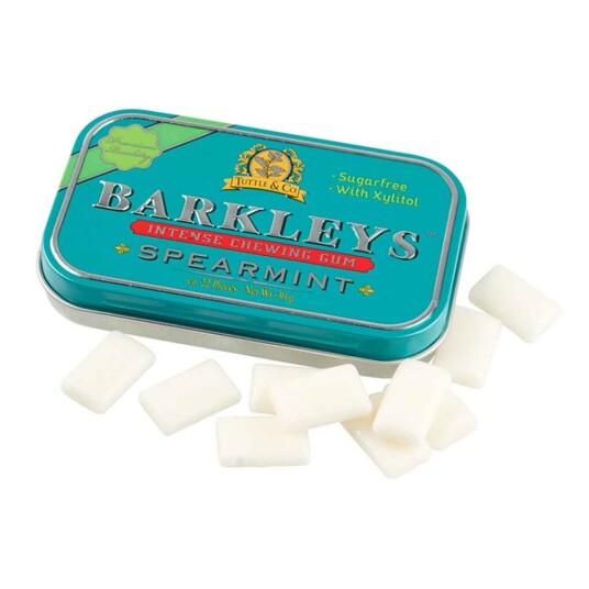 Barkleys Gum - Spearmint 30g Barkleys Gum - Spearmint 30g