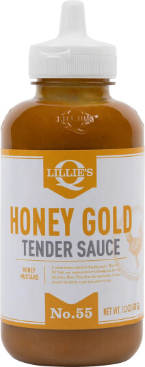 Lillie"s Q Honey Gold Tender sauce 496g Honning og sennepssaus Lillie"s Q Honey Gold Tender sauce 496g Honning og sennepssaus
