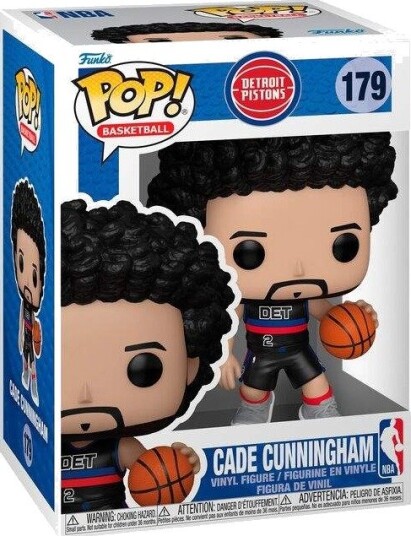 Northix NBA Detroit Pistons Cade Cunningham popfigur samleobjekt