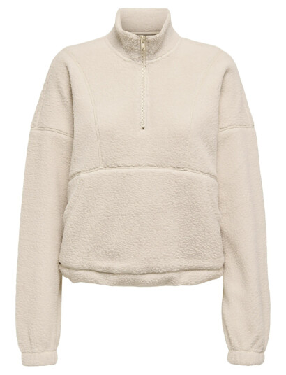 Only Play Onpmon Hn Hz Pullover Teddy Swt - Cream - XL
