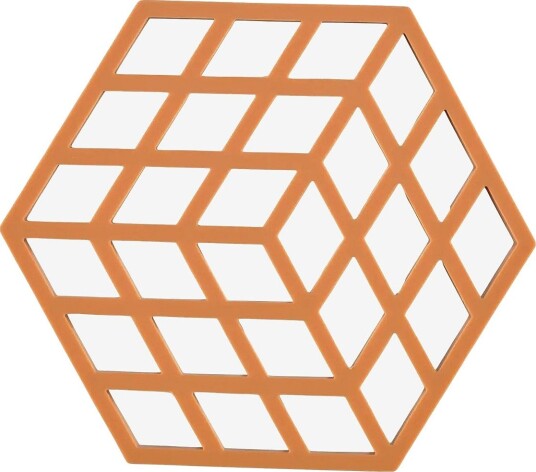 Zone Denmark Trivet Cube - ORANGE - 14X16