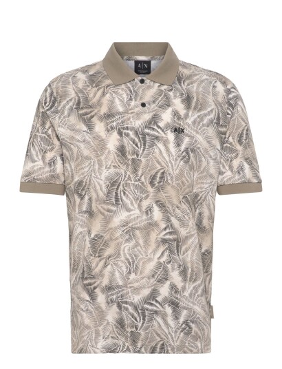 Armani Exchange Polo Shirt Multi/patterned XS Armani Exchange Polo Shirt Multi/patterned XS