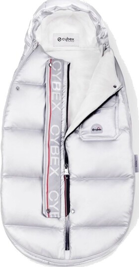 Cybex Platinum Winter Footmuff Mini Arctic Silver Cybex Platinum Winter Footmuff Mini Arctic Silver