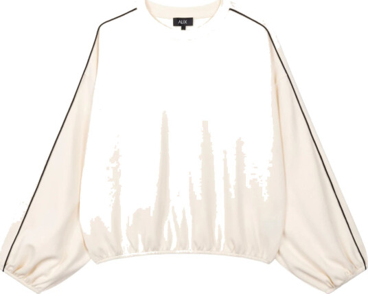 Alix The Label Dame Gensere & Hettegensere Beige S,