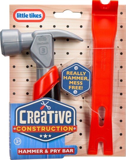 Little Tikes Lt Creative ConstructionHammer And Pry Bar Multi/patterned ONE SIZE Little Tikes Lt Creative ConstructionHammer And Pry Bar Multi/patterned ONE SIZE