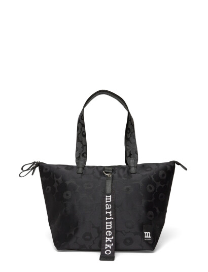 Marimekko Tote M Unikko Black ONE SIZE Marimekko Tote M Unikko Black ONE SIZE