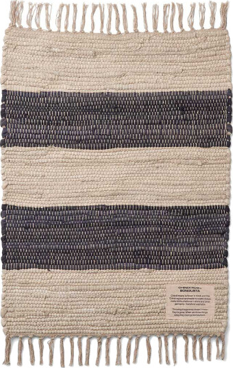 Bongusta Chindi Rug 45 X 60 Cm Grey 45X60CM Bongusta Chindi Rug 45 X 60 Cm Grey 45X60CM