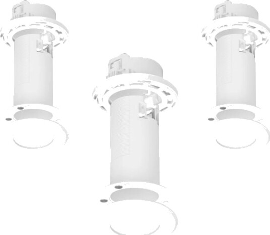 Ubiquiti Monteringssett For Trådløst Tilgangspunkt Takmonterbar En Pakke 3 For Unifi Flexhd