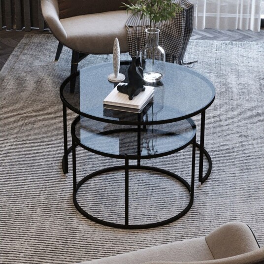 Kashiwa Sofabord 60 cm - Svart