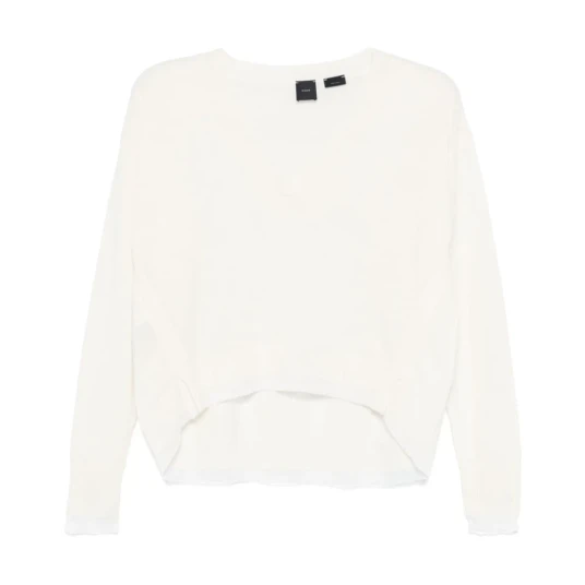 Pinko Dame Strikkevarer Hvit XL