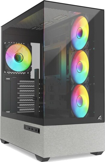 Sharkoon AK7 ARGB ATX Svart Sharkoon AK7 ARGB ATX Svart