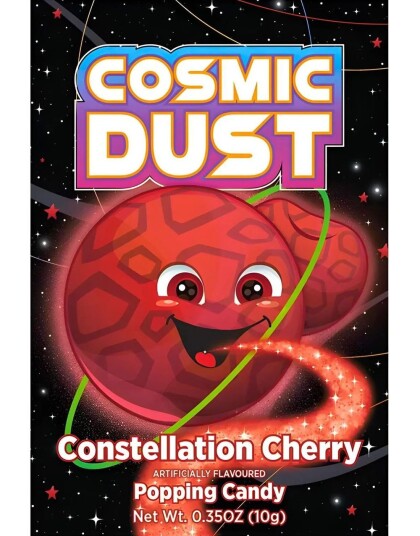 Cosmic Dust Popping Candy med Kirsebærsmak 10 gram USA Import