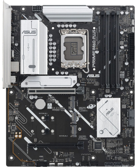 Asus Prime B860-Plus Hovedkort LGA1851 ATX med USB-C 3.2 Gen 2 og 2.5 Gigabit LAN Asus Prime B860-Plus Hovedkort LGA1851 ATX med USB-C 3.2 Gen 2 og 2.5 Gigabit LAN